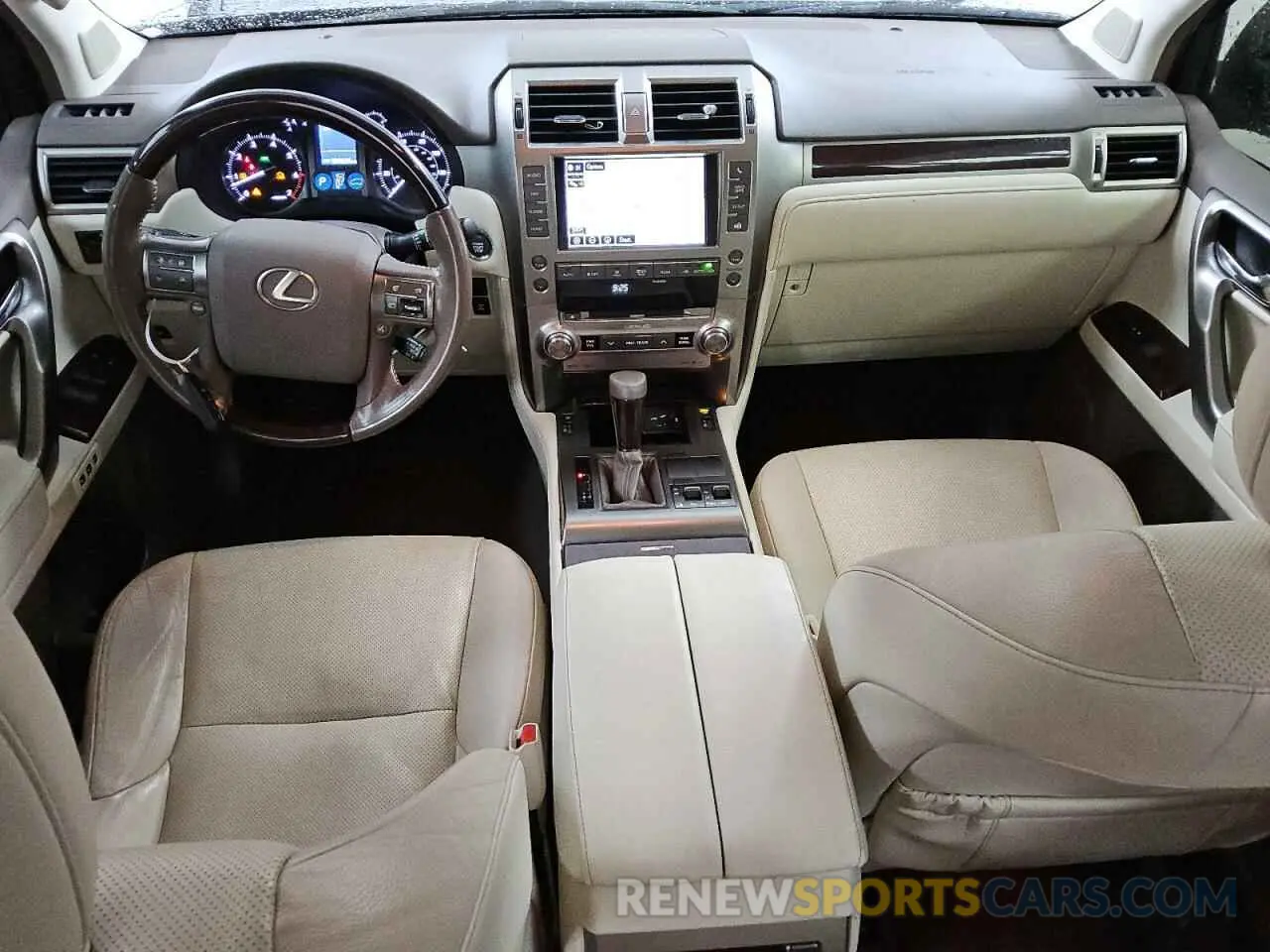 8 Фотография поврежденного автомобиля JTJBM7FX4K5213501 LEXUS GX 2019