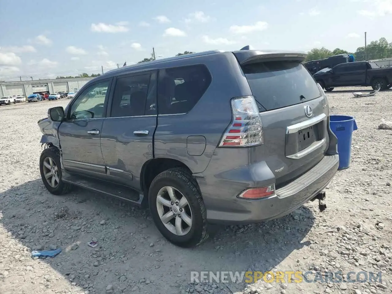 2 Photograph of a damaged car JTJBM7FX4K5214759 LEXUS GX 2019