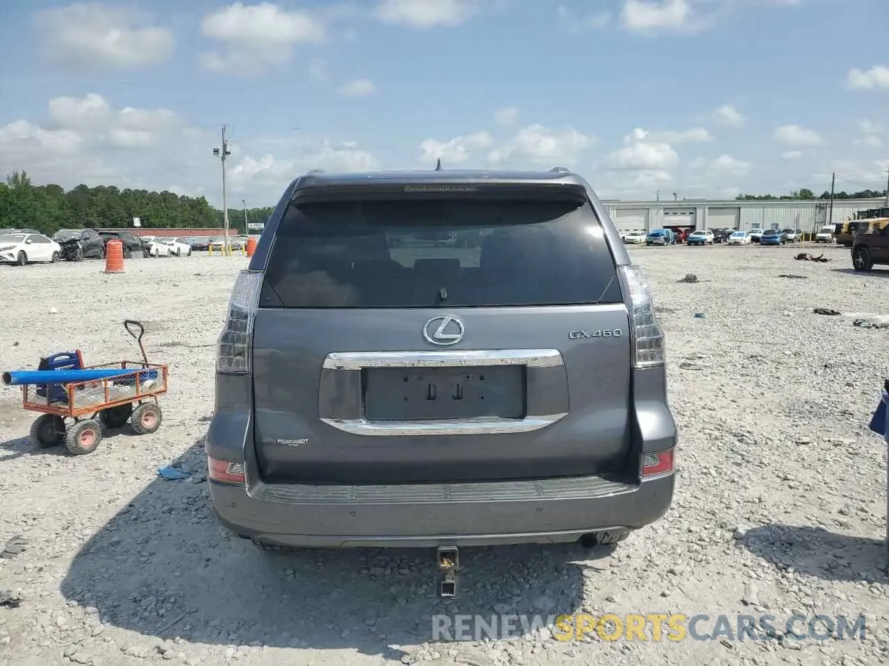 6 Photograph of a damaged car JTJBM7FX4K5214759 LEXUS GX 2019