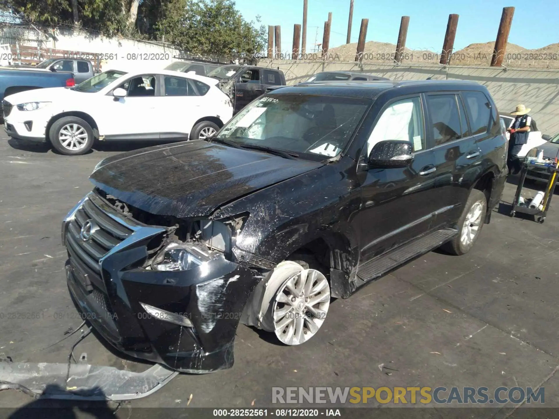 2 Photograph of a damaged car JTJBM7FX5K5225253 LEXUS GX 2019