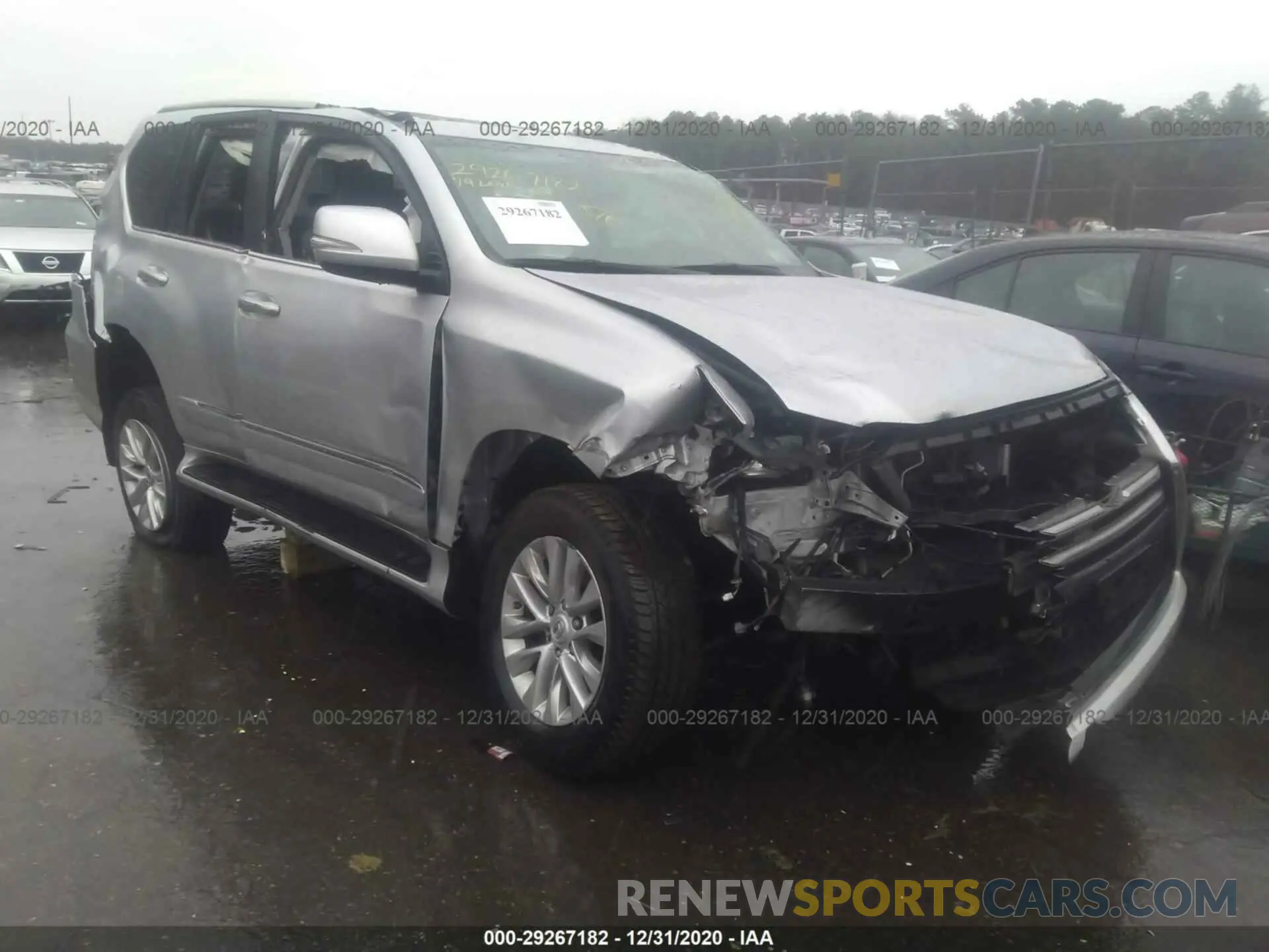 1 Photograph of a damaged car JTJBM7FX5K5226922 LEXUS GX 2019