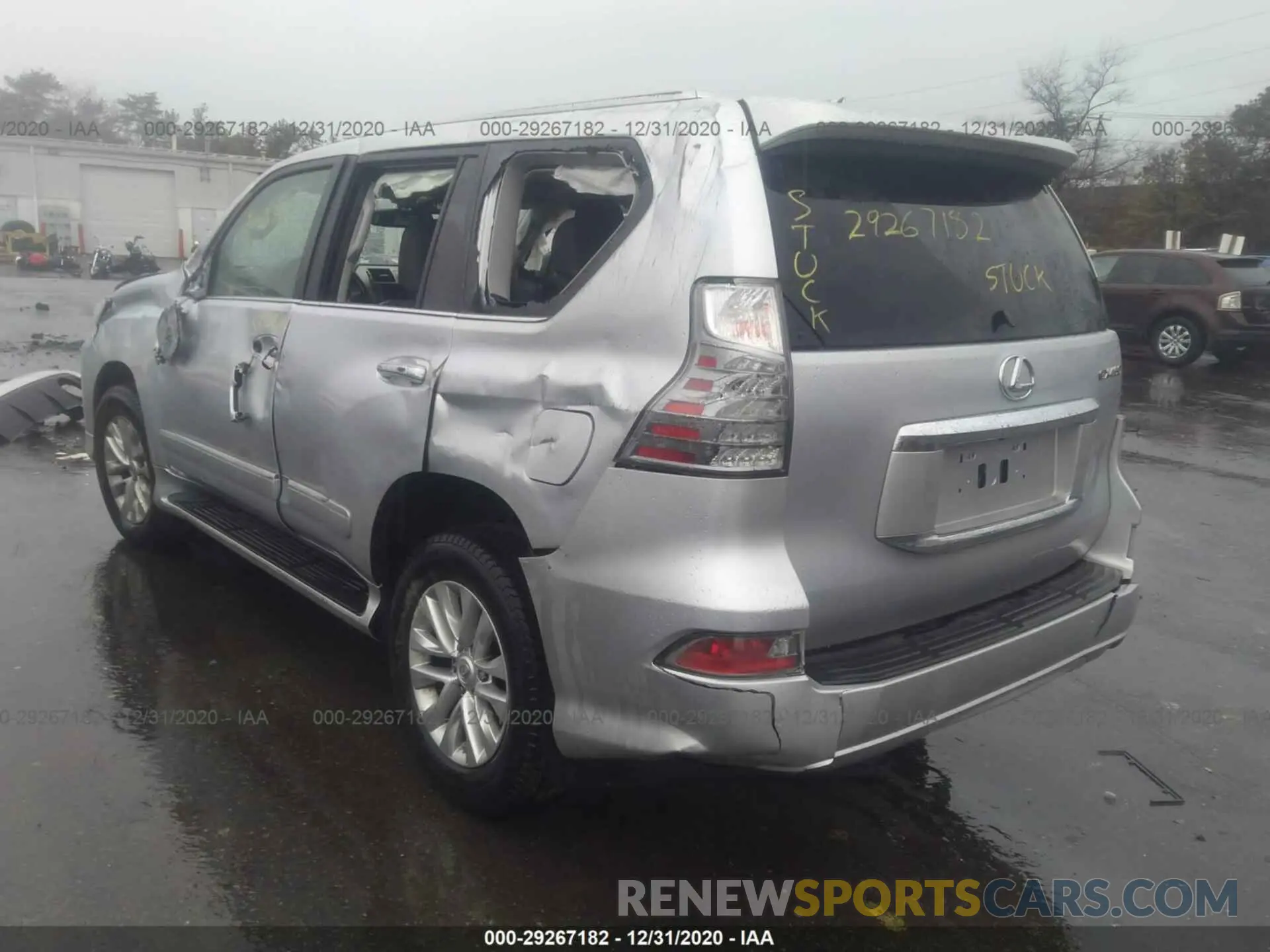 3 Photograph of a damaged car JTJBM7FX5K5226922 LEXUS GX 2019