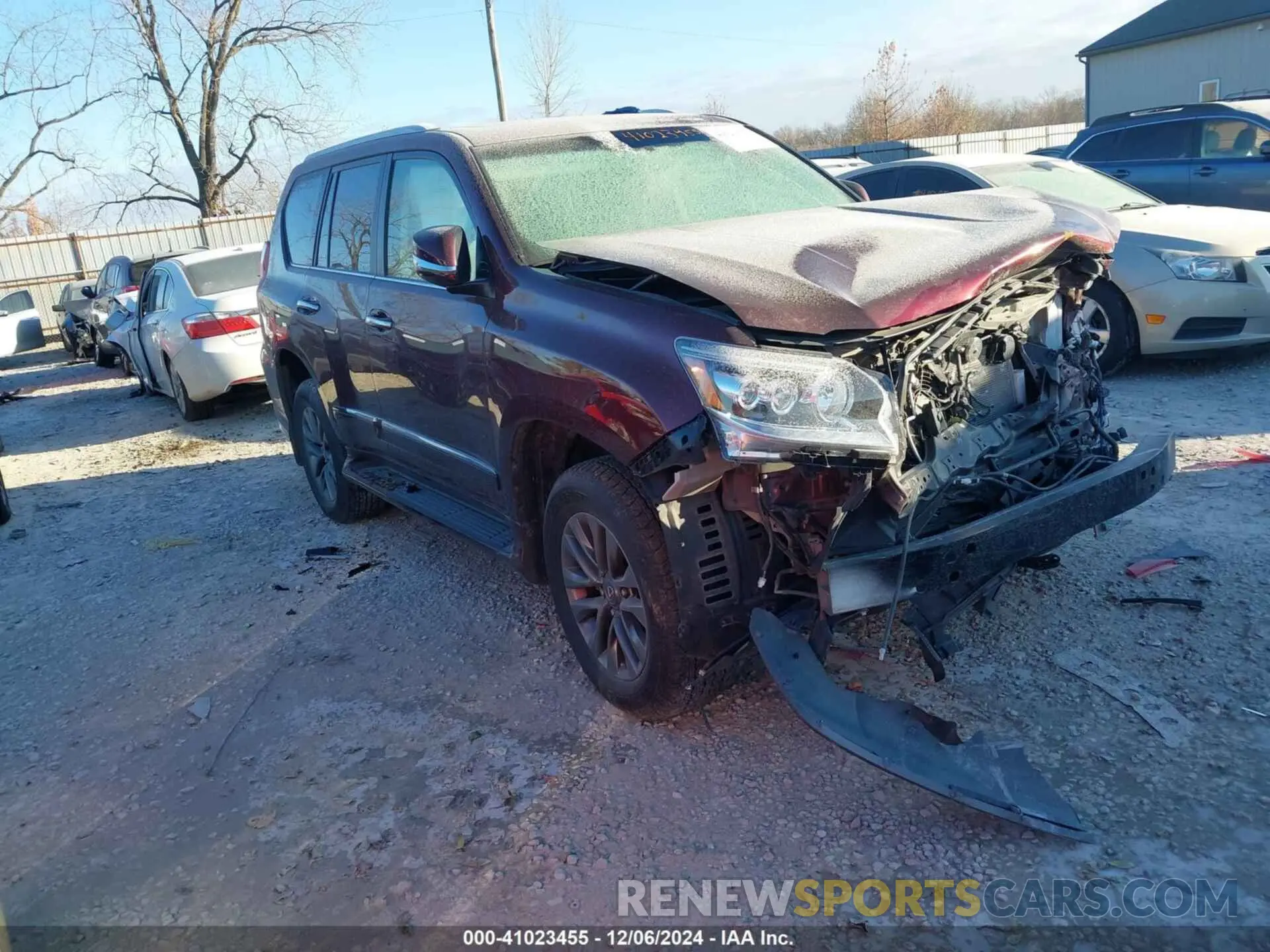 1 Фотография поврежденного автомобиля JTJBM7FX5K5240125 LEXUS GX 2019