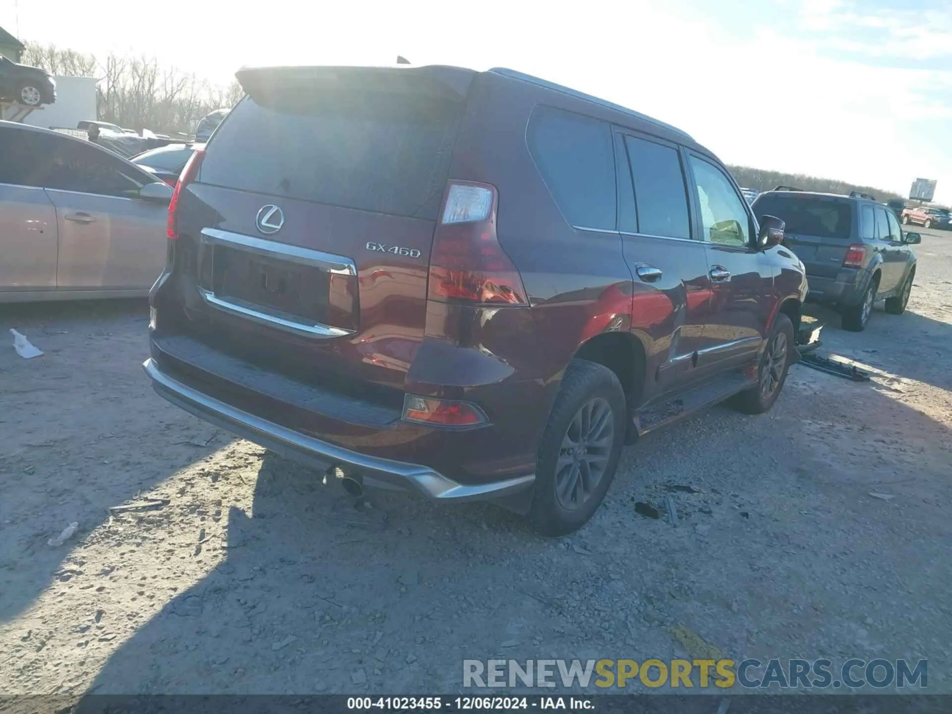 4 Фотография поврежденного автомобиля JTJBM7FX5K5240125 LEXUS GX 2019