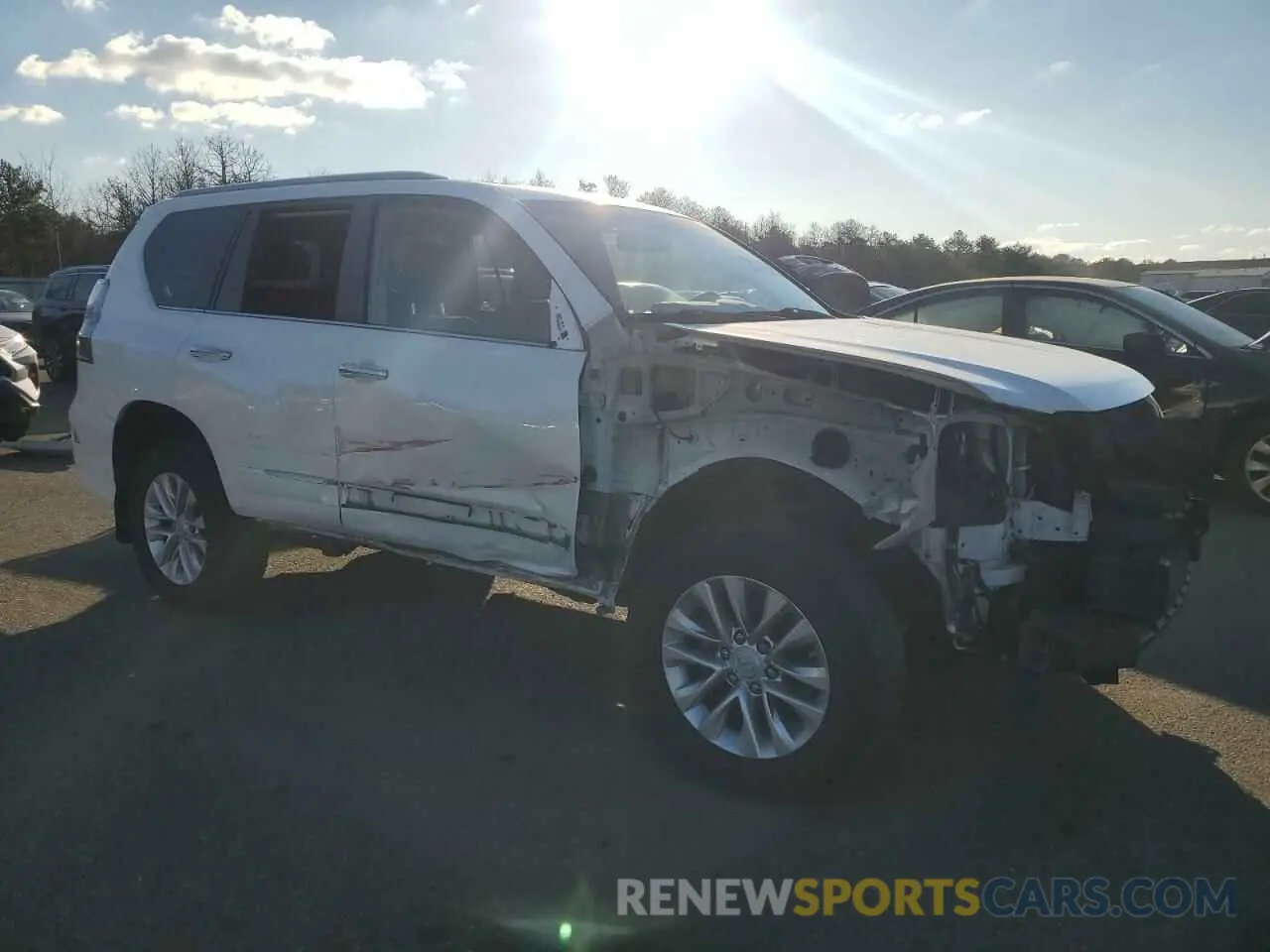 4 Фотография поврежденного автомобиля JTJBM7FX6K5220207 LEXUS GX 2019