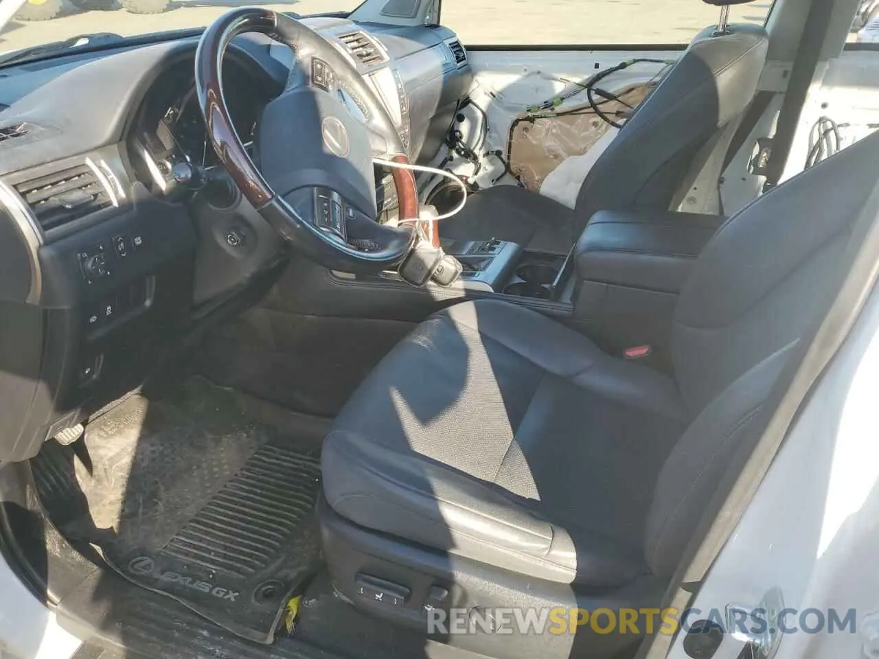 7 Фотография поврежденного автомобиля JTJBM7FX6K5220207 LEXUS GX 2019