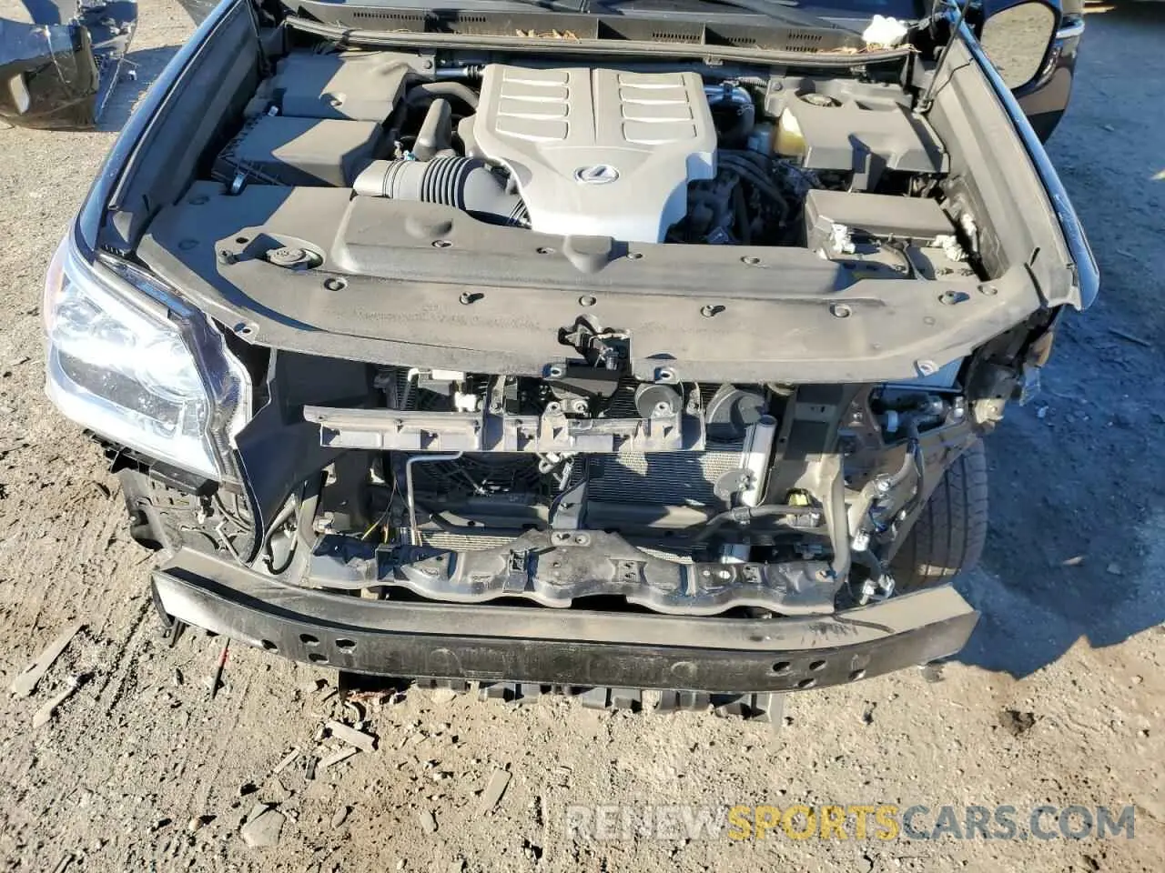 12 Фотография поврежденного автомобиля JTJBM7FX6K5221423 LEXUS GX 2019