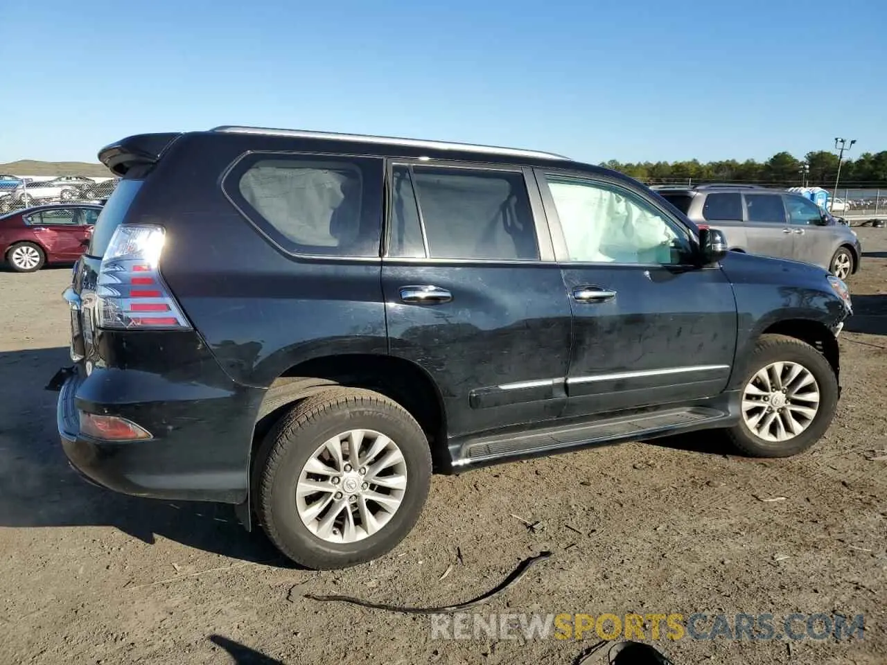 3 Фотография поврежденного автомобиля JTJBM7FX6K5221423 LEXUS GX 2019
