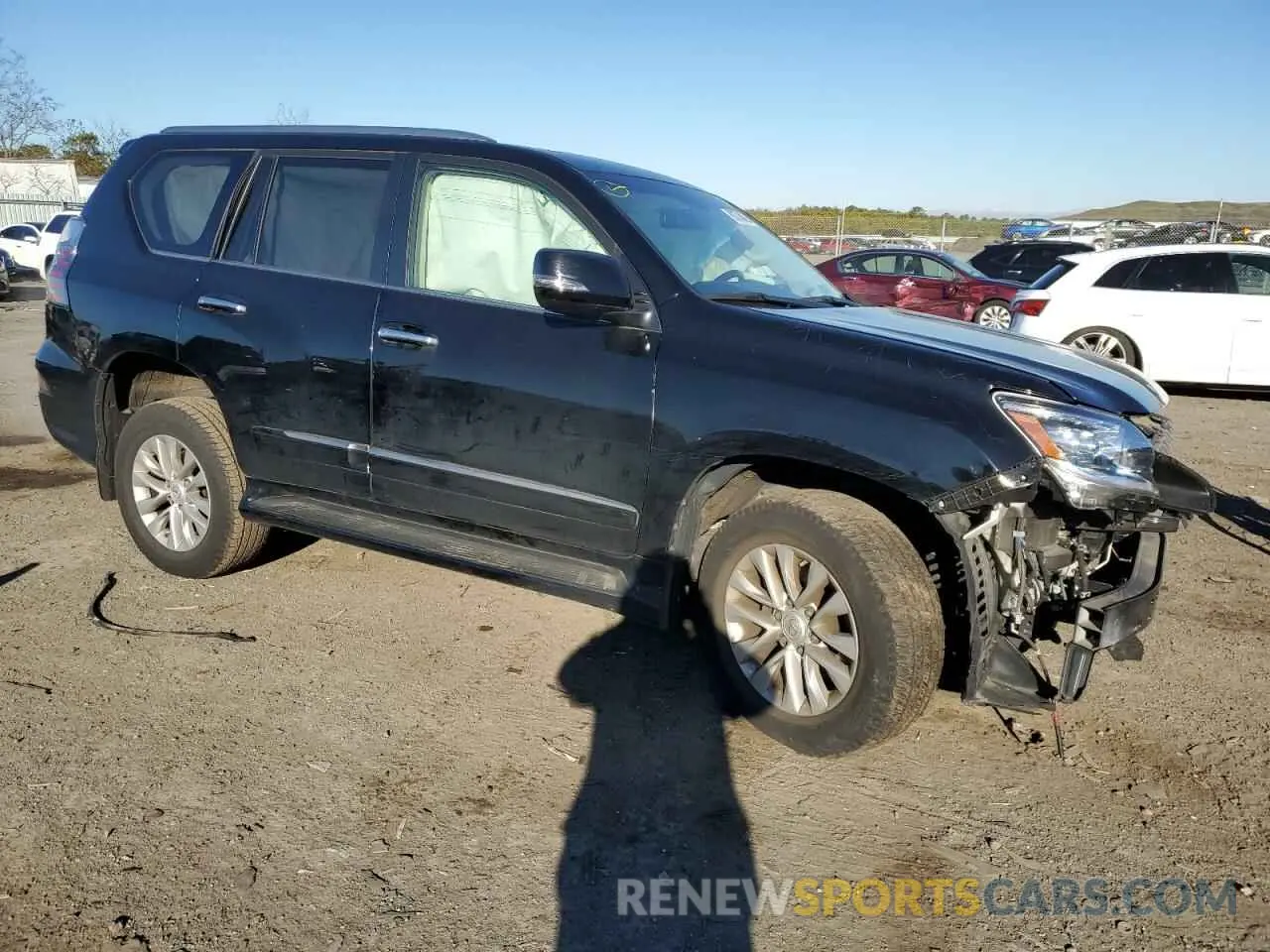 4 Фотография поврежденного автомобиля JTJBM7FX6K5221423 LEXUS GX 2019