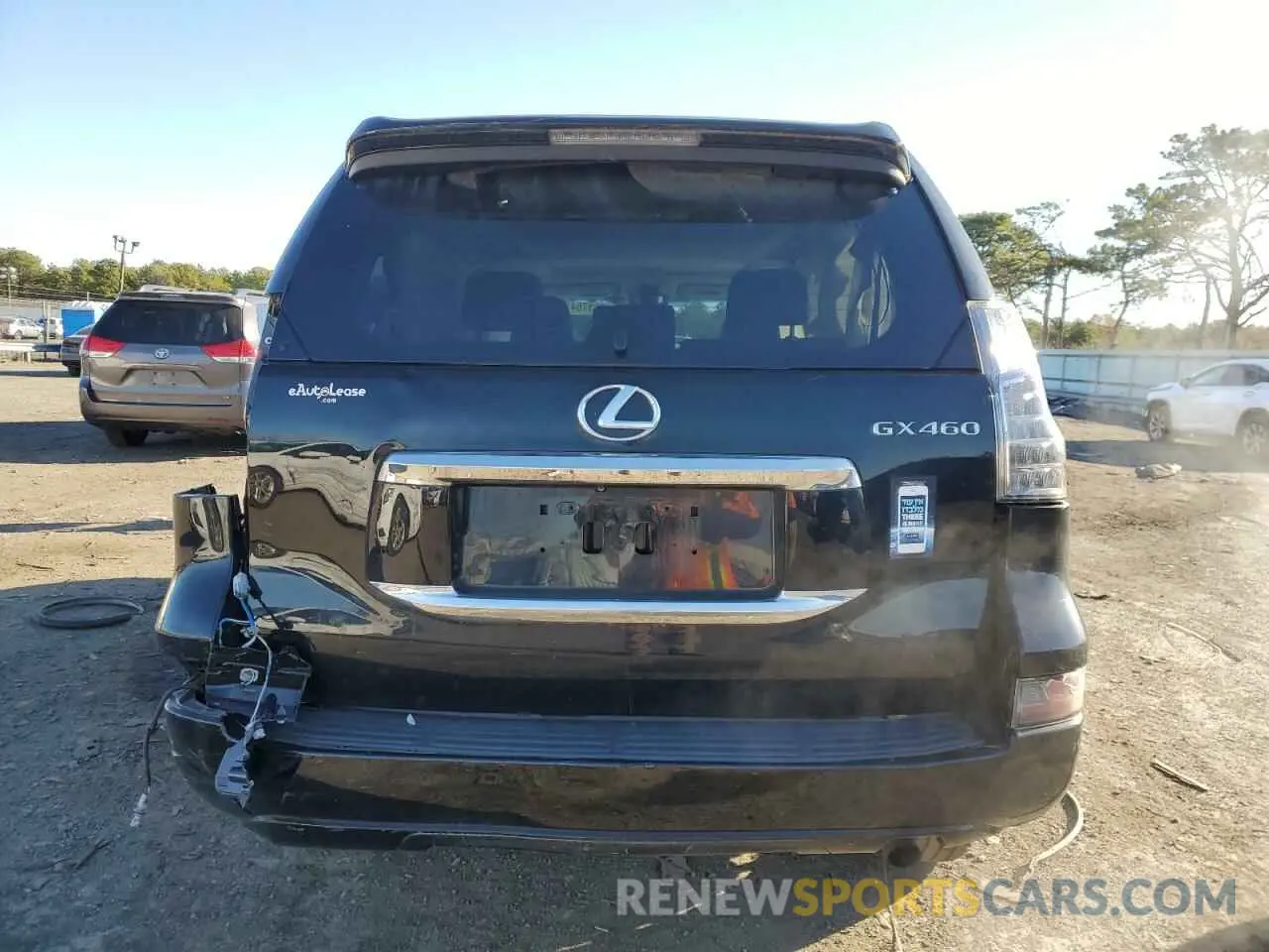 6 Фотография поврежденного автомобиля JTJBM7FX6K5221423 LEXUS GX 2019