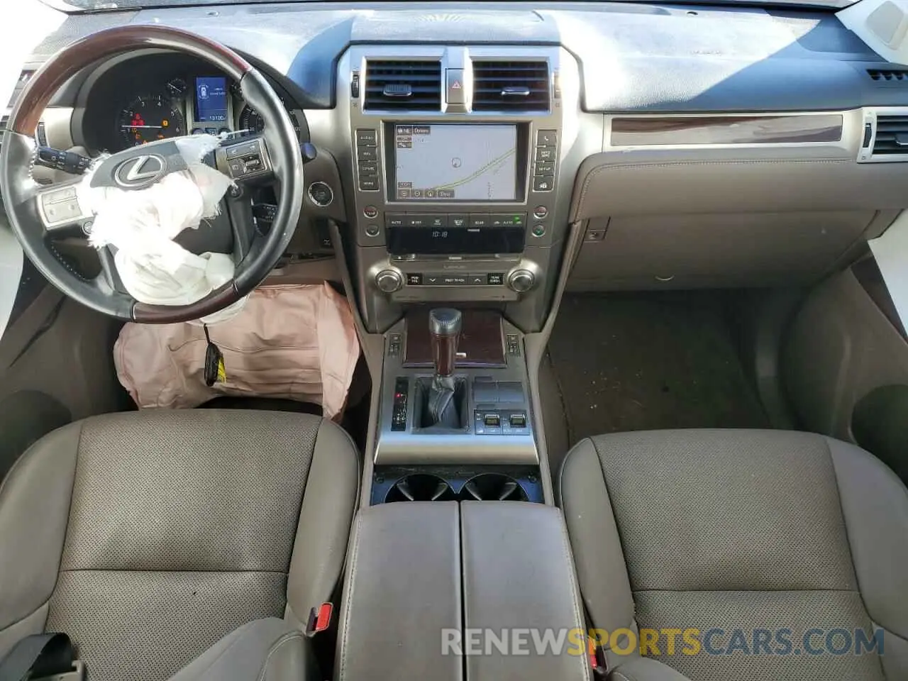 8 Фотография поврежденного автомобиля JTJBM7FX6K5221423 LEXUS GX 2019