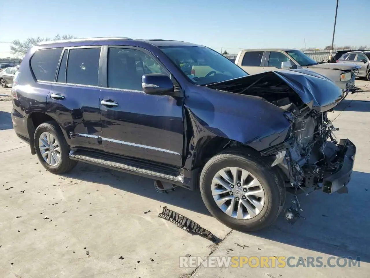4 Фотография поврежденного автомобиля JTJBM7FX6K5224564 LEXUS GX 2019