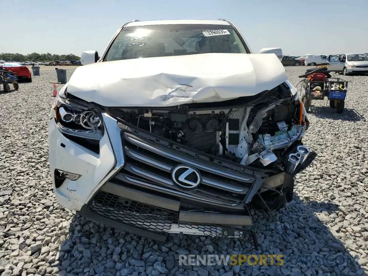 5 Photograph of a damaged car JTJBM7FX6K5229201 LEXUS GX 2019