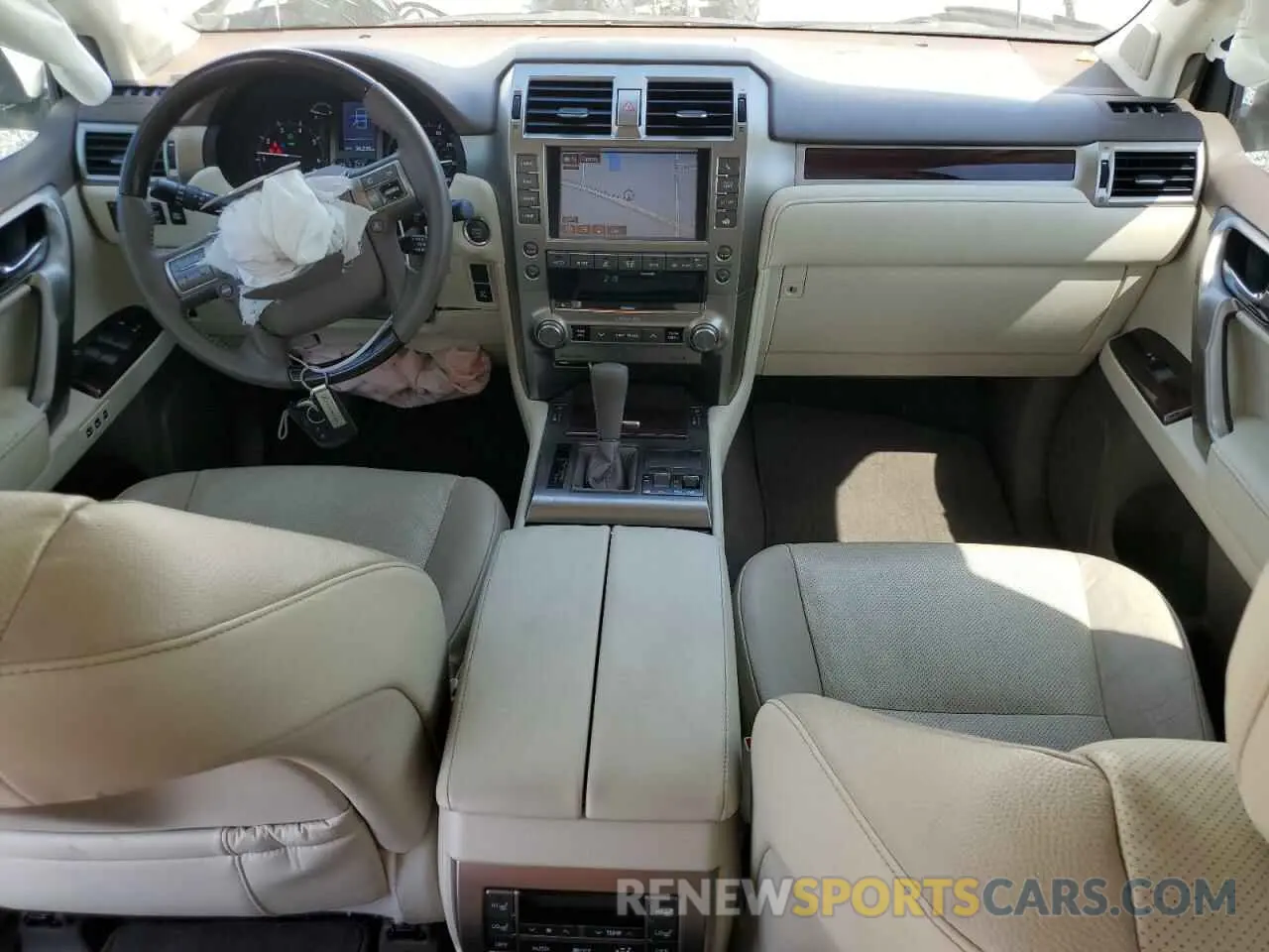 8 Photograph of a damaged car JTJBM7FX6K5229201 LEXUS GX 2019