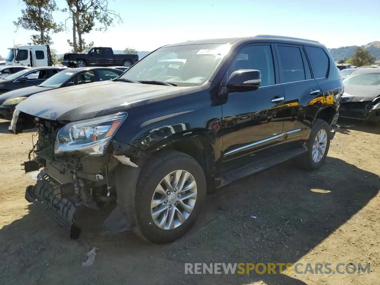 1 Photograph of a damaged car JTJBM7FX7K5213072 LEXUS GX 2019