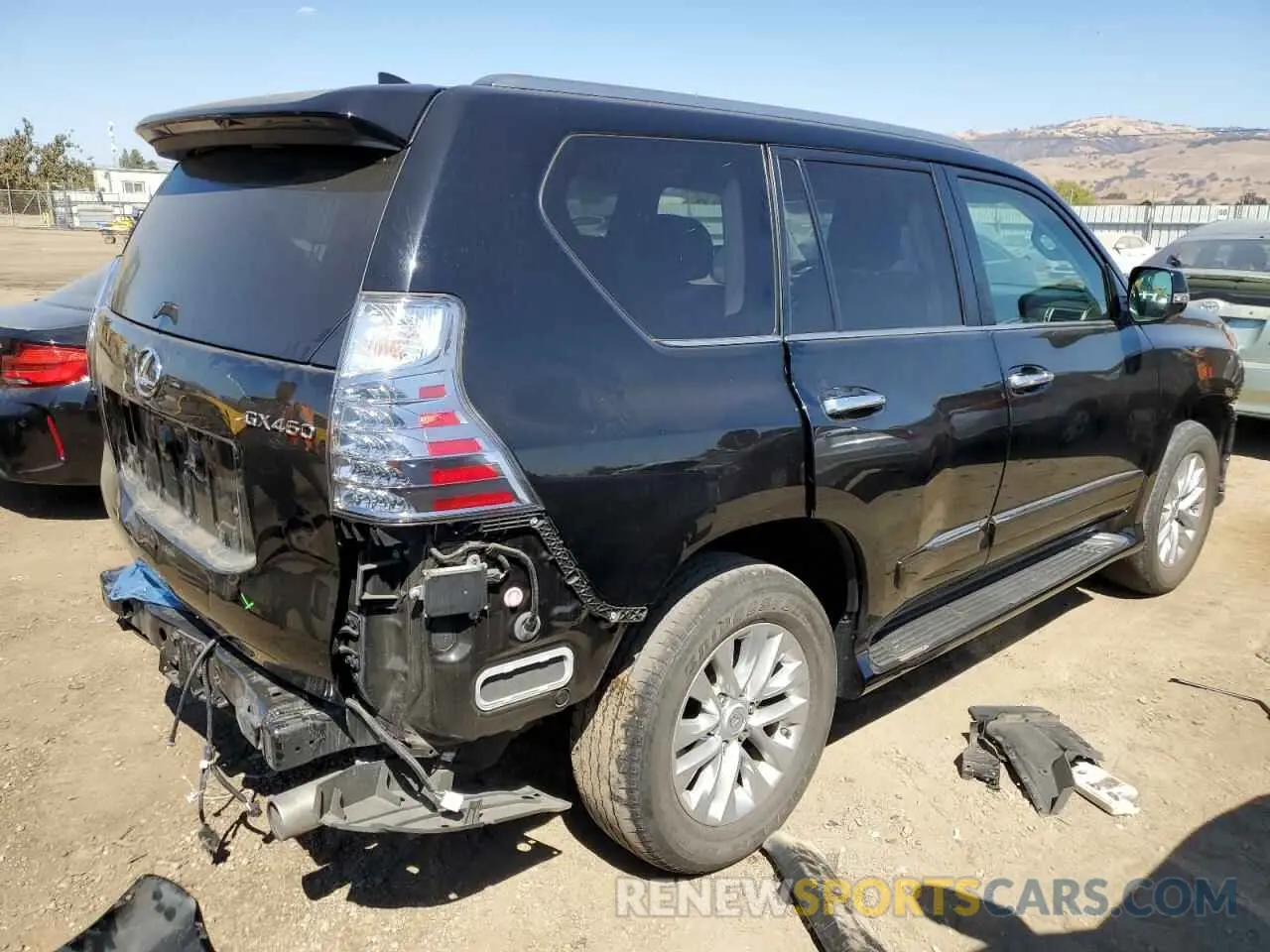 3 Photograph of a damaged car JTJBM7FX7K5213072 LEXUS GX 2019