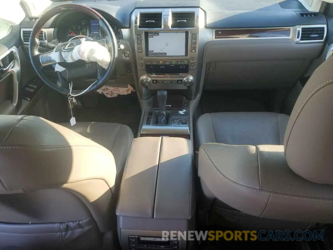 8 Photograph of a damaged car JTJBM7FX7K5218854 LEXUS GX 2019