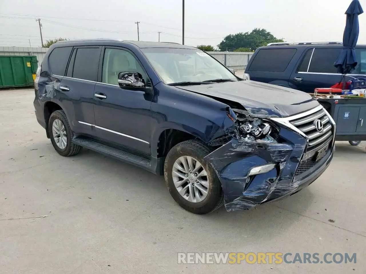 4 Фотография поврежденного автомобиля JTJBM7FX7K5234228 LEXUS GX 2019