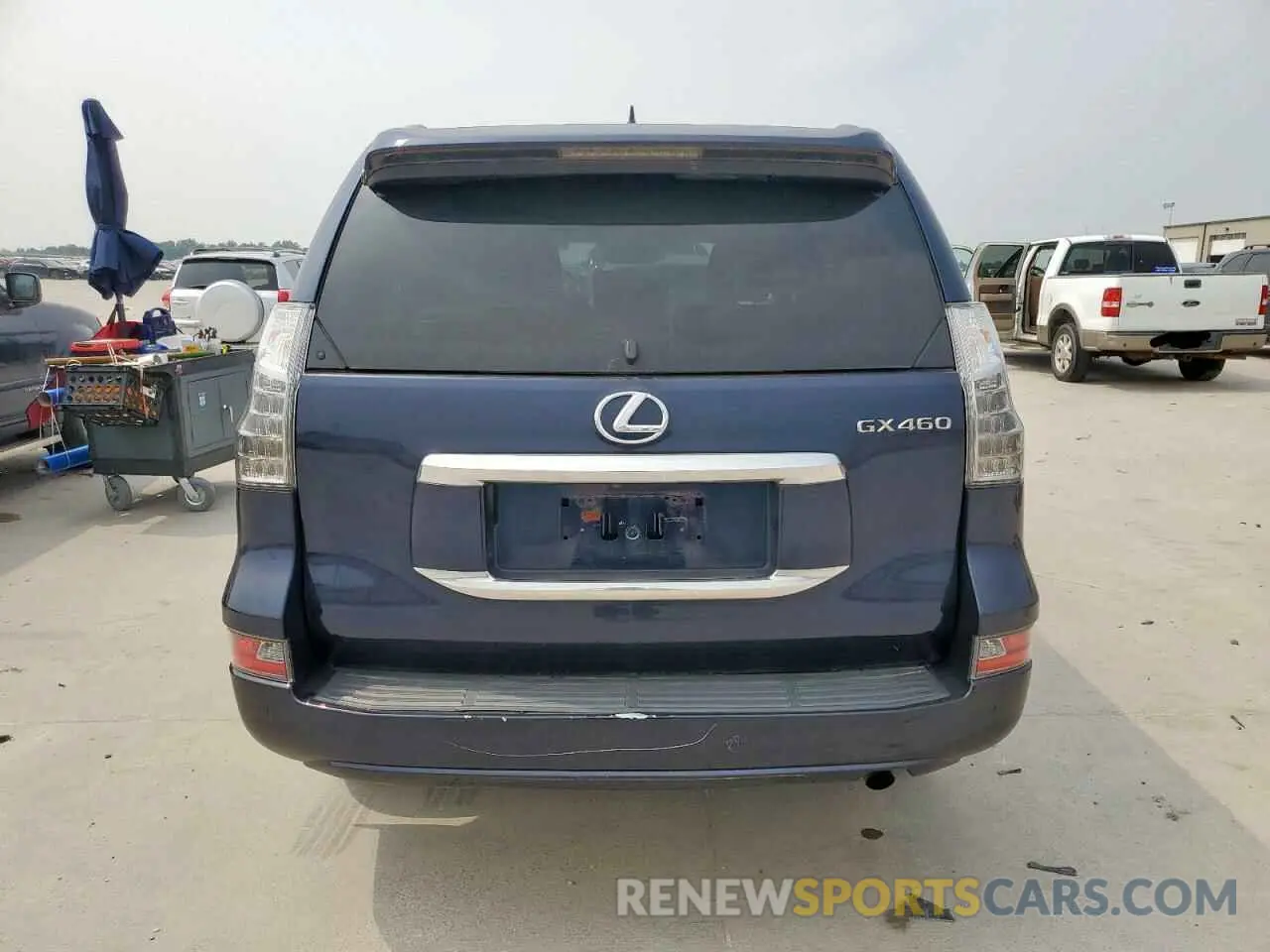 6 Фотография поврежденного автомобиля JTJBM7FX7K5234228 LEXUS GX 2019