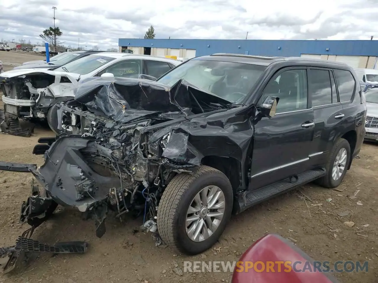 1 Фотография поврежденного автомобиля JTJBM7FX8K5238871 LEXUS GX 2019