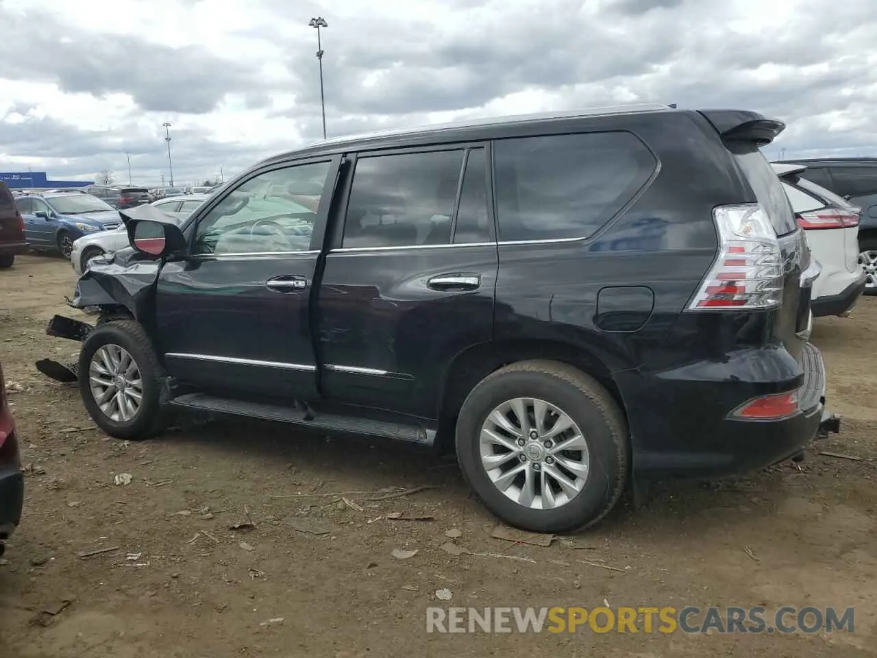 2 Фотография поврежденного автомобиля JTJBM7FX8K5238871 LEXUS GX 2019