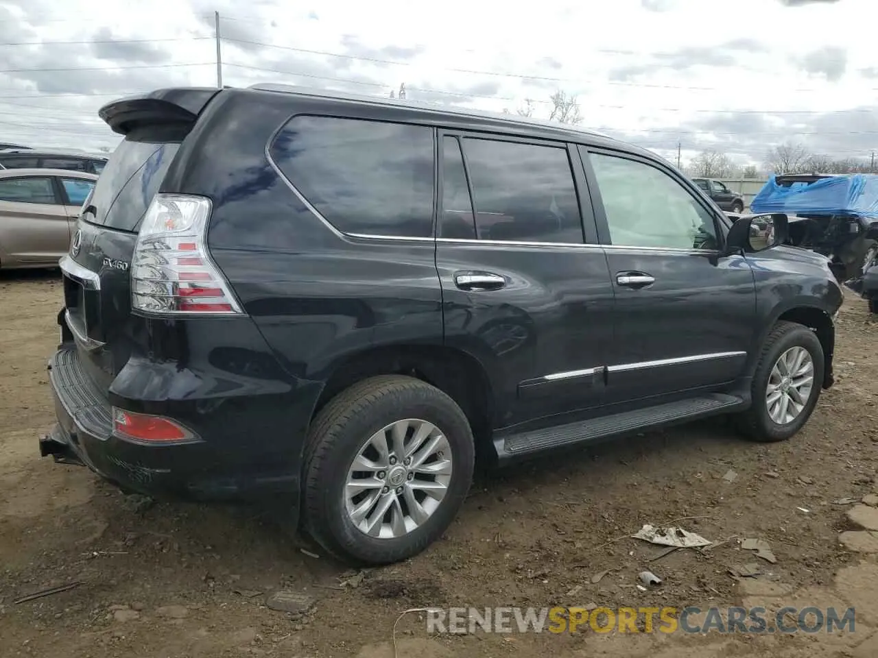3 Фотография поврежденного автомобиля JTJBM7FX8K5238871 LEXUS GX 2019