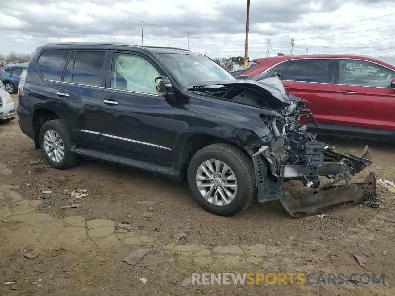 4 Фотография поврежденного автомобиля JTJBM7FX8K5238871 LEXUS GX 2019