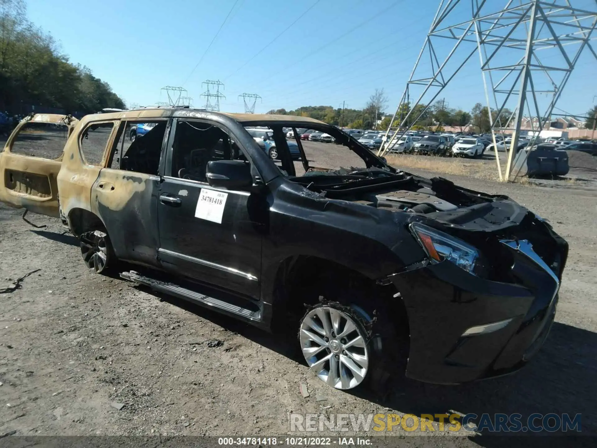 1 Фотография поврежденного автомобиля JTJBM7FX9K5221903 LEXUS GX 2019