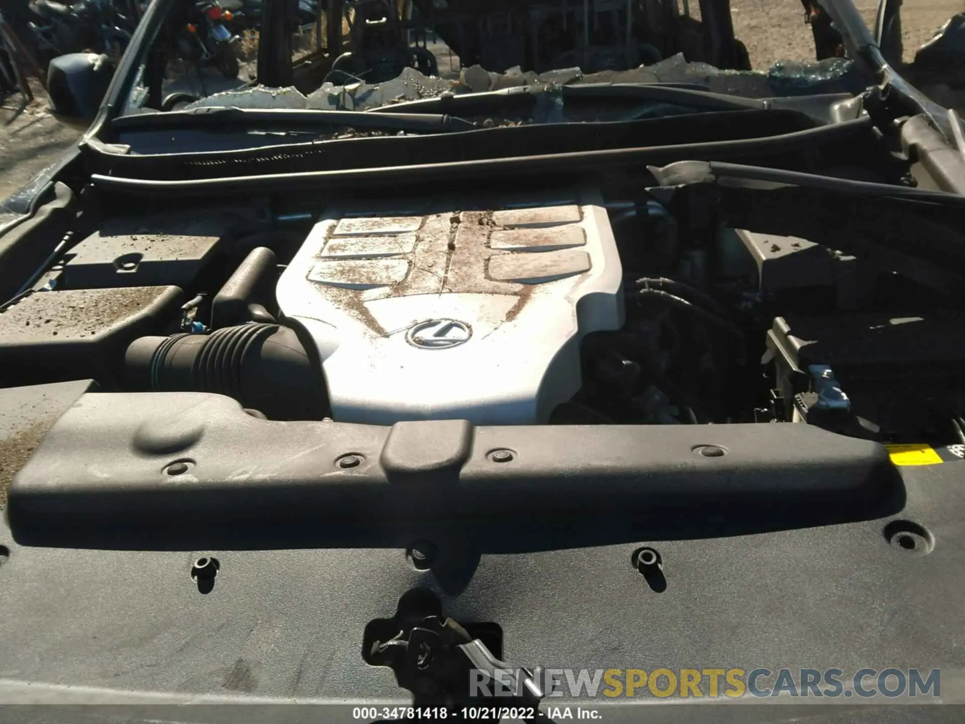 10 Фотография поврежденного автомобиля JTJBM7FX9K5221903 LEXUS GX 2019