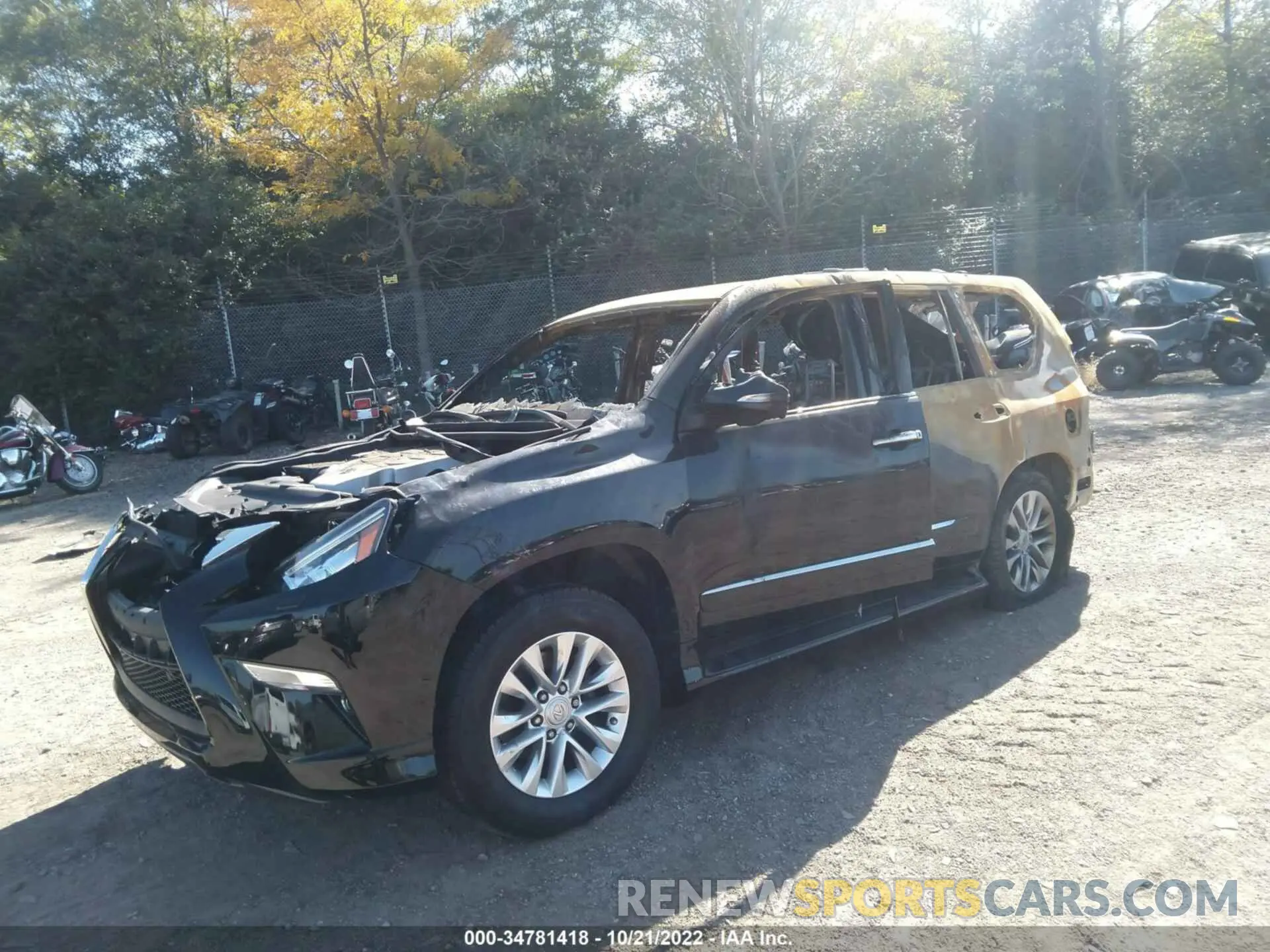2 Фотография поврежденного автомобиля JTJBM7FX9K5221903 LEXUS GX 2019