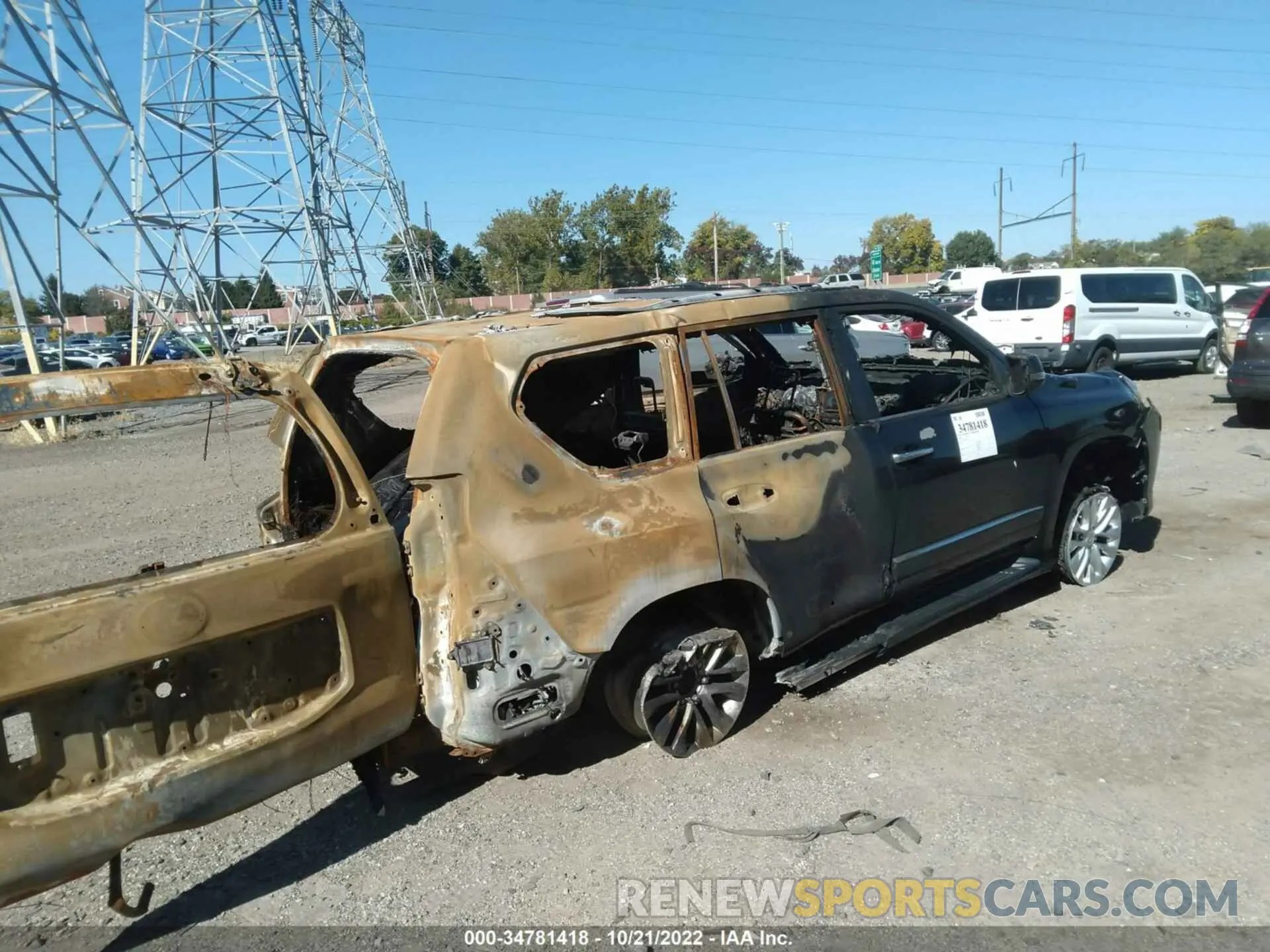 4 Фотография поврежденного автомобиля JTJBM7FX9K5221903 LEXUS GX 2019