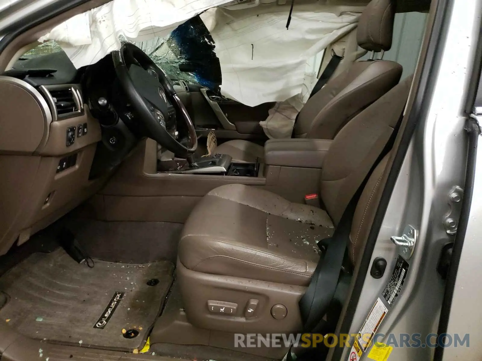5 Photograph of a damaged car JTJBM7FX9K5226227 LEXUS GX 2019