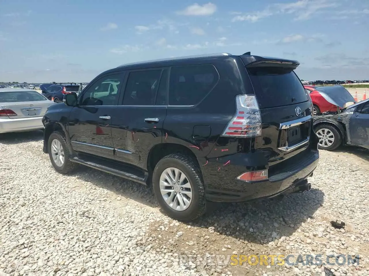 2 Photograph of a damaged car JTJBM7FX9K5234831 LEXUS GX 2019