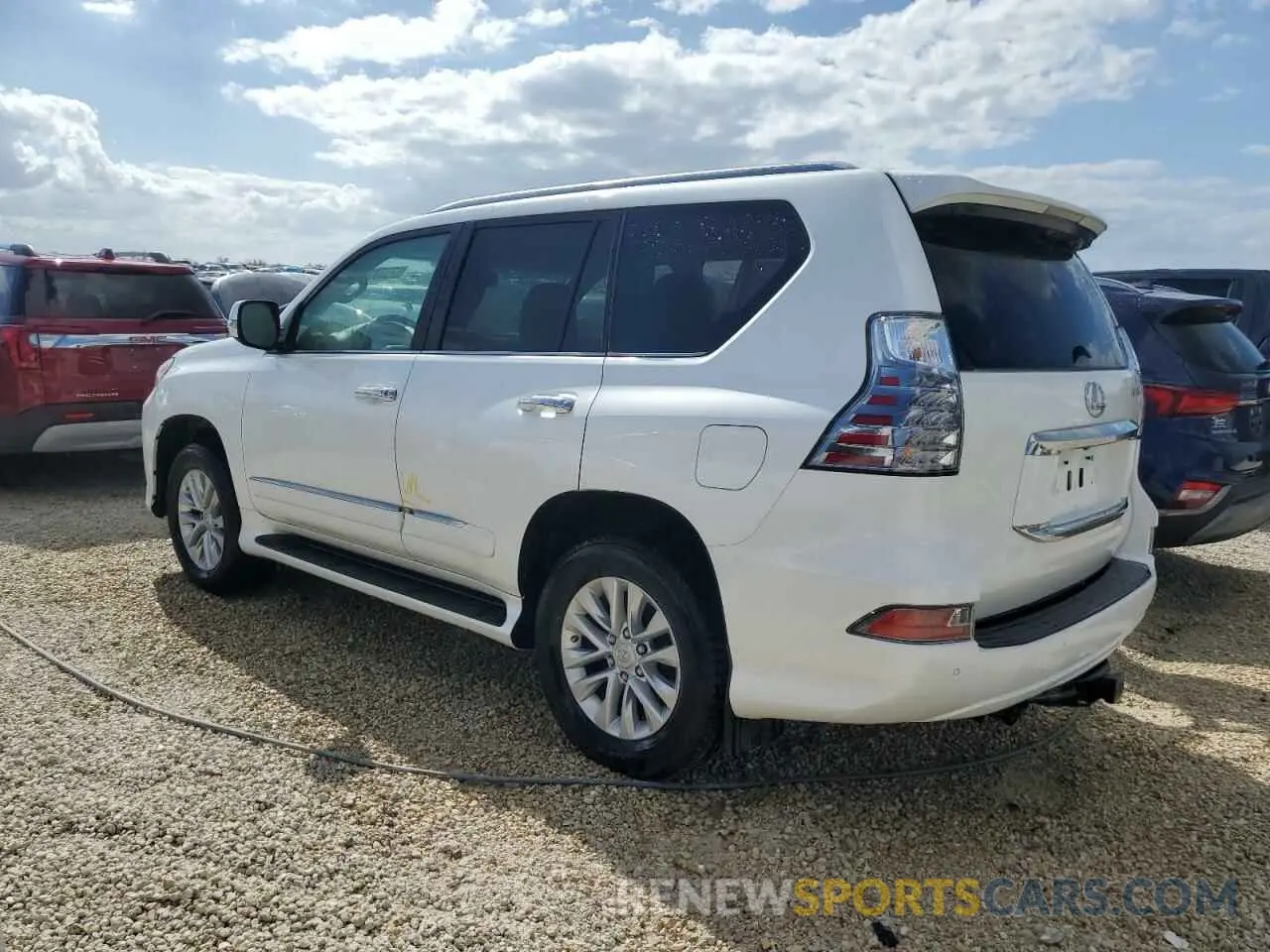 2 Photograph of a damaged car JTJBM7FXXK5215558 LEXUS GX 2019