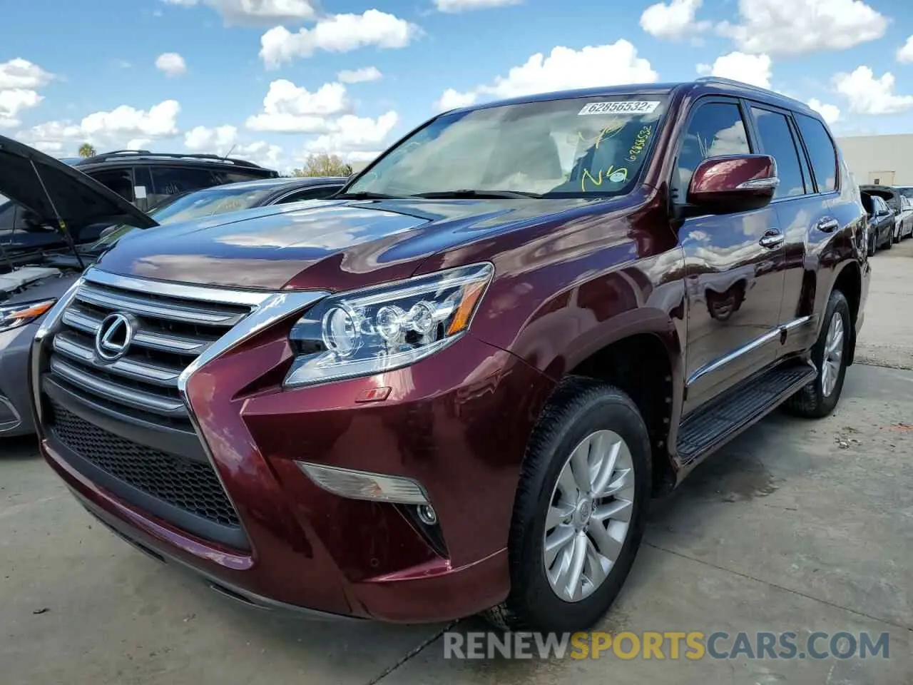 2 Photograph of a damaged car JTJBM7FXXK5225250 LEXUS GX 2019