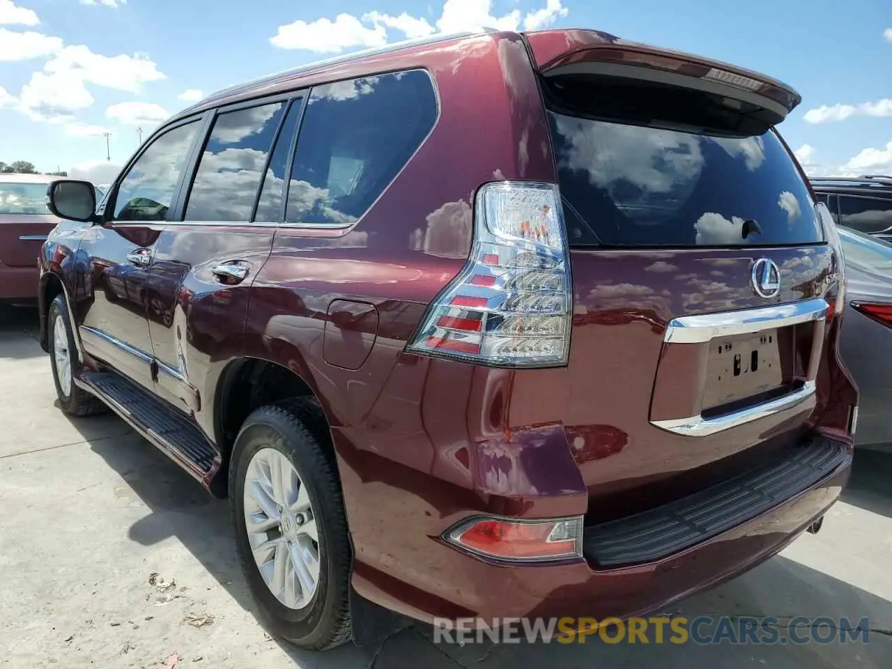 3 Photograph of a damaged car JTJBM7FXXK5225250 LEXUS GX 2019