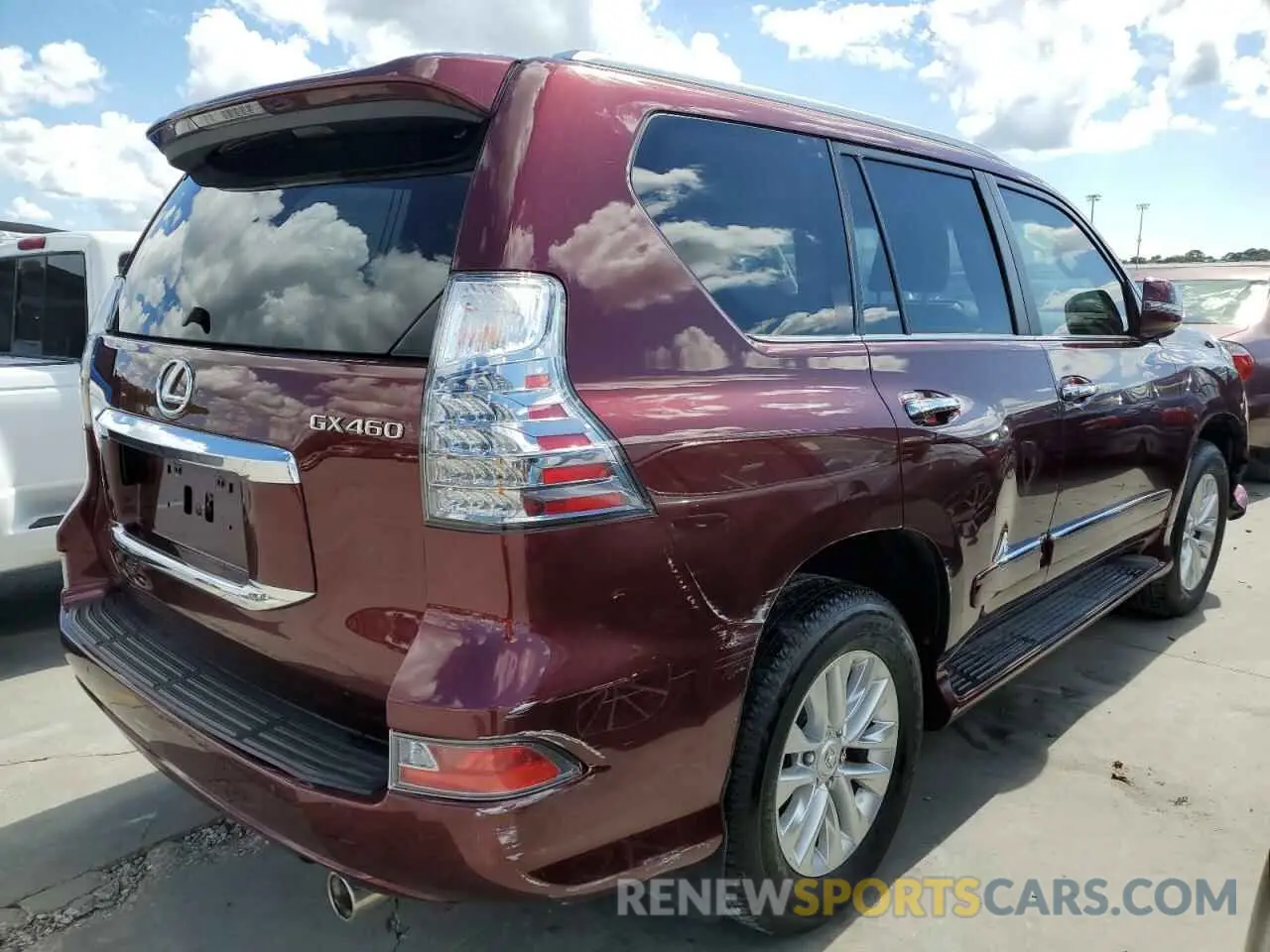 4 Photograph of a damaged car JTJBM7FXXK5225250 LEXUS GX 2019