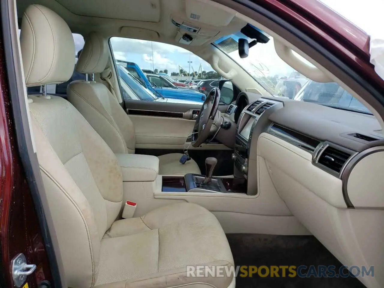 5 Photograph of a damaged car JTJBM7FXXK5225250 LEXUS GX 2019