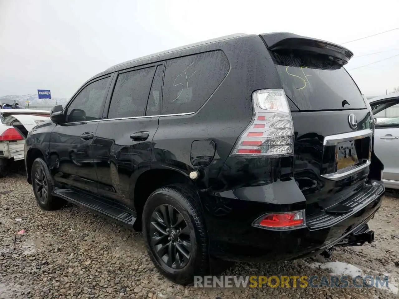 2 Фотография поврежденного автомобиля JTJAM7BX0L5256011 LEXUS GX 2020