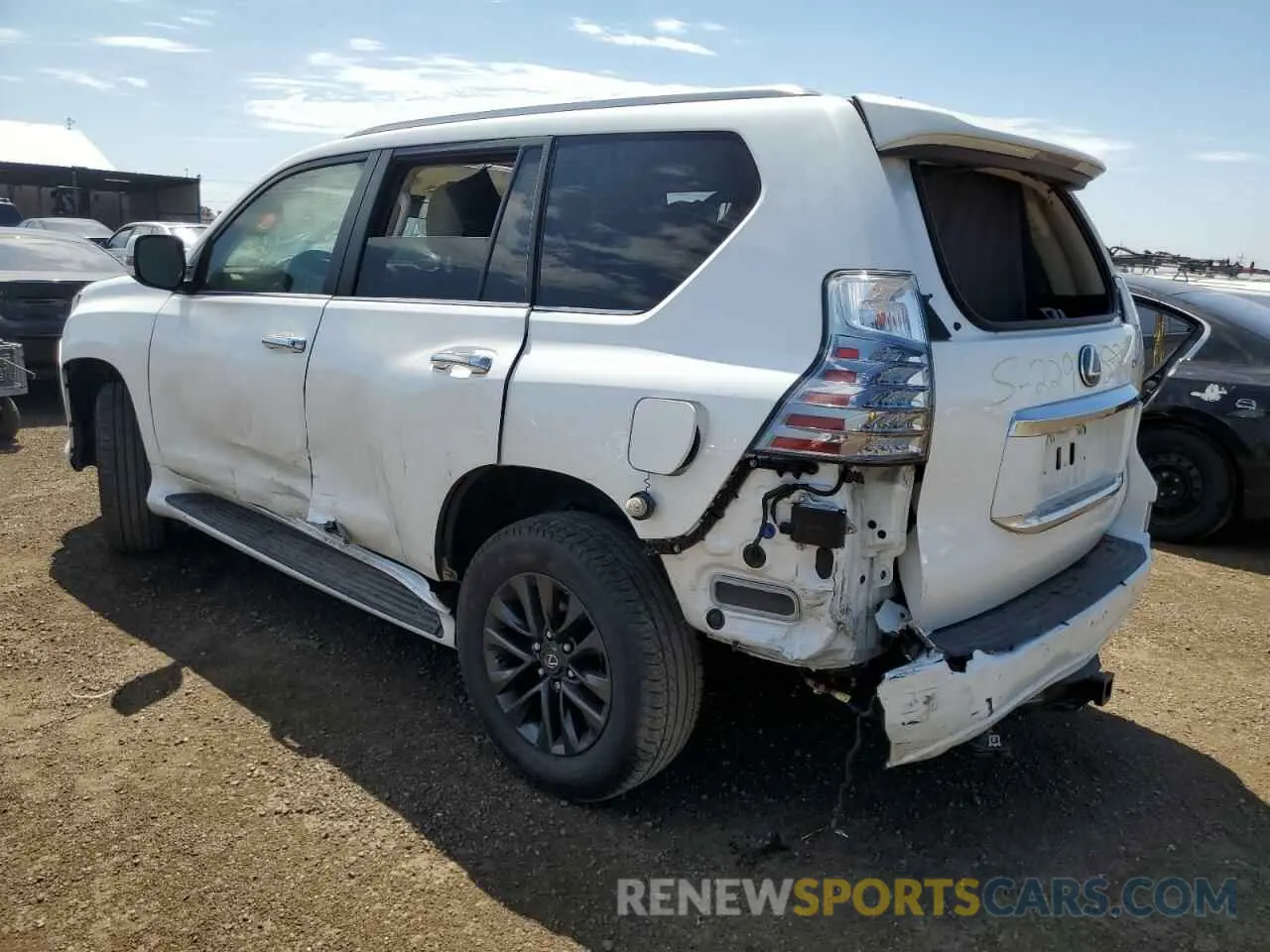 3 Фотография поврежденного автомобиля JTJAM7BX0L5259006 LEXUS GX 2020