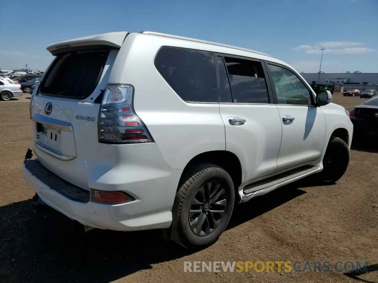 4 Фотография поврежденного автомобиля JTJAM7BX0L5259006 LEXUS GX 2020