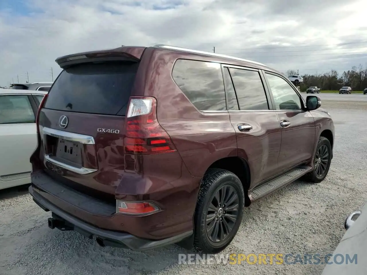 4 Фотография поврежденного автомобиля JTJAM7BX0L5261984 LEXUS GX 2020
