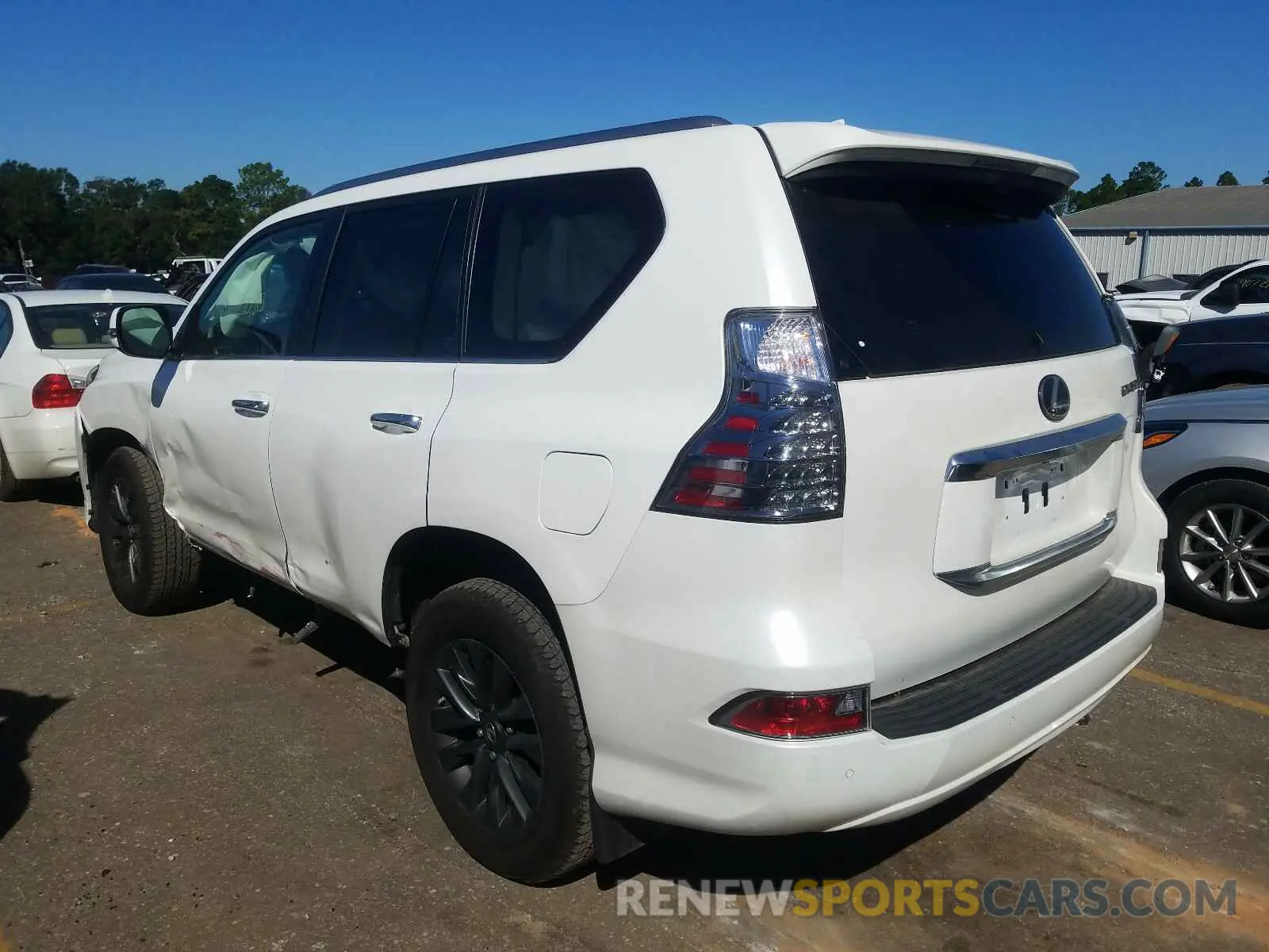 3 Photograph of a damaged car JTJAM7BX1L5243932 LEXUS GX 2020