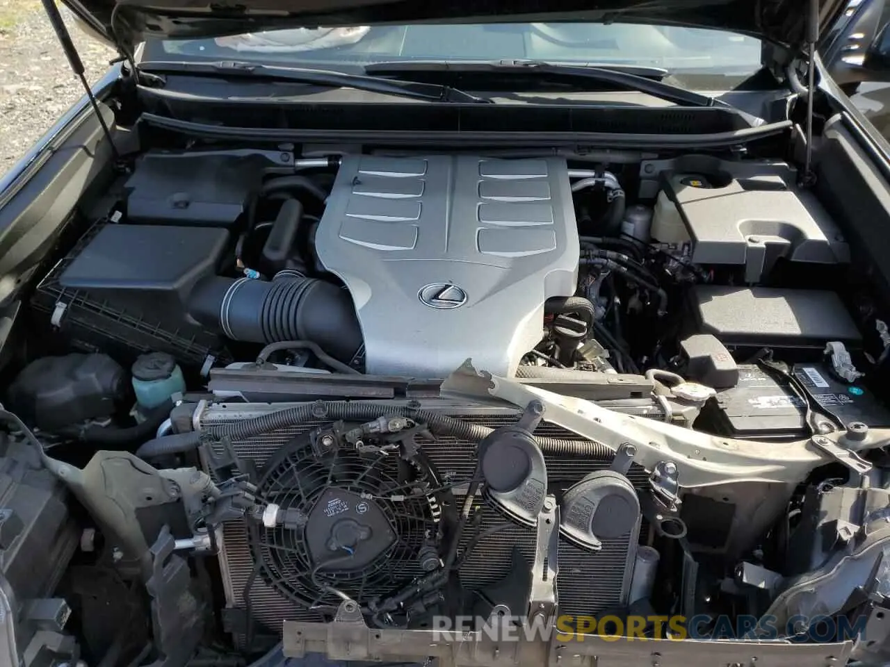 12 Фотография поврежденного автомобиля JTJAM7BX1L5255594 LEXUS GX 2020