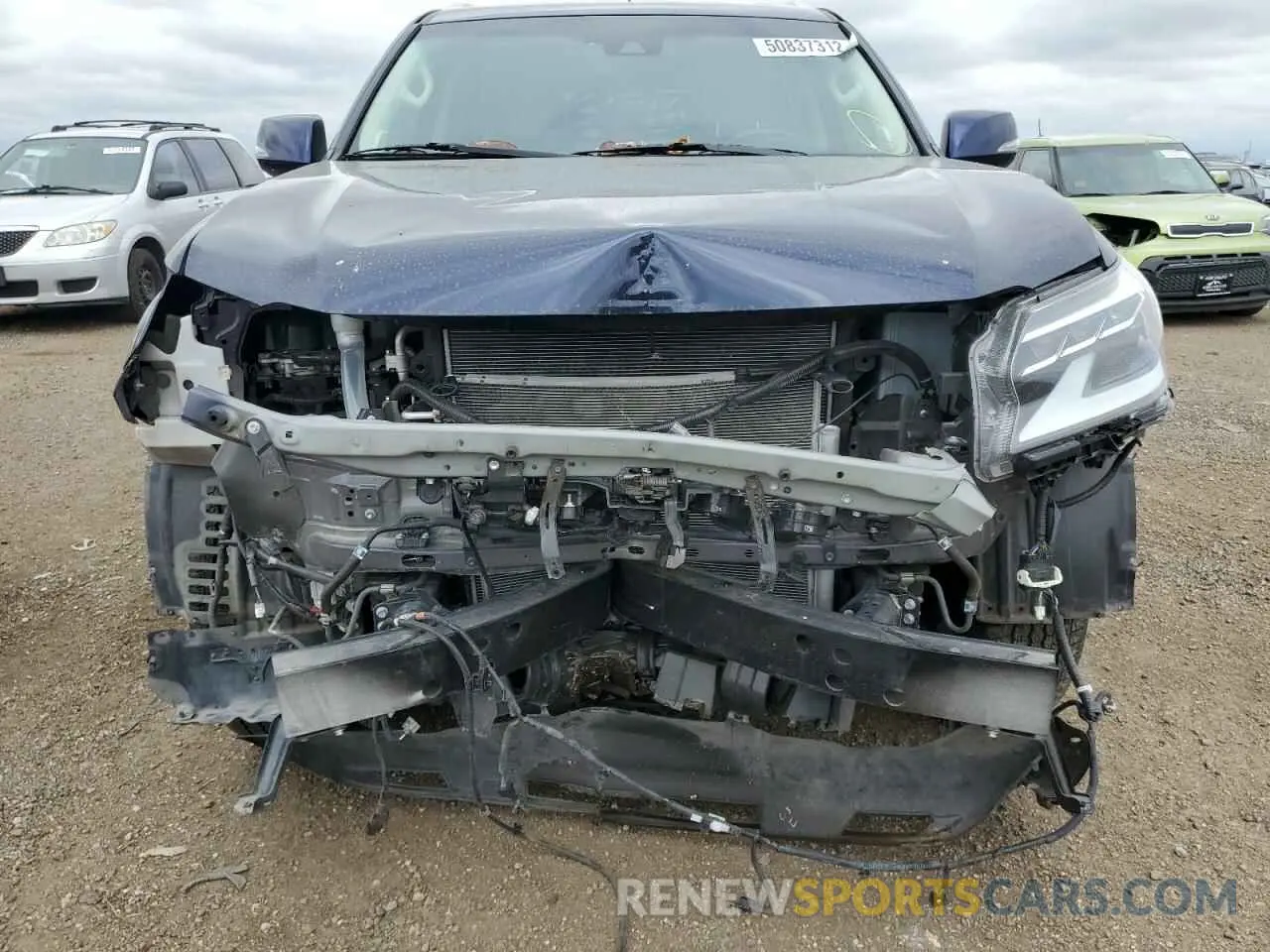 9 Photograph of a damaged car JTJAM7BX1L5264036 LEXUS GX 2020