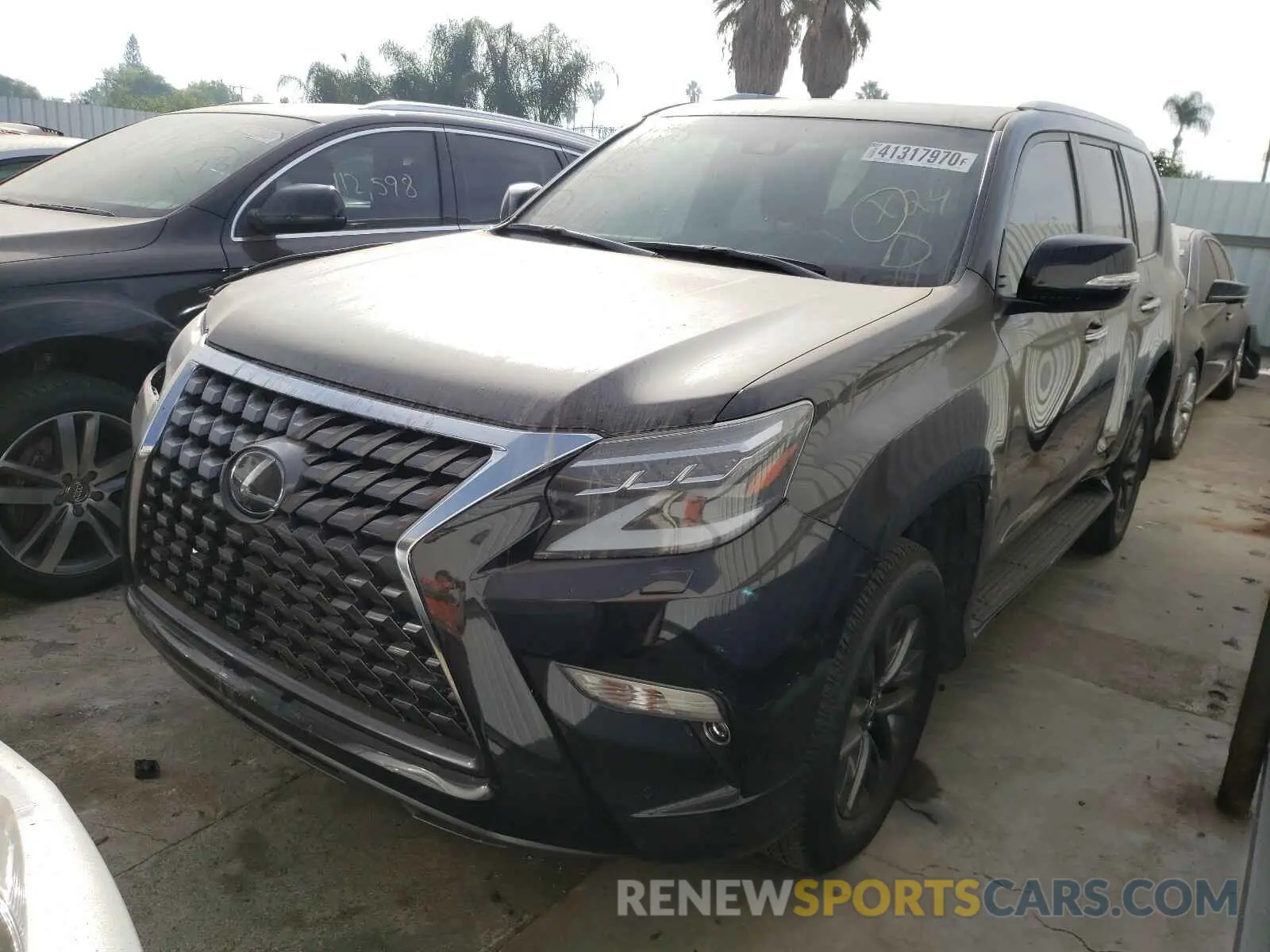 2 Photograph of a damaged car JTJAM7BX3L5249540 LEXUS GX 2020