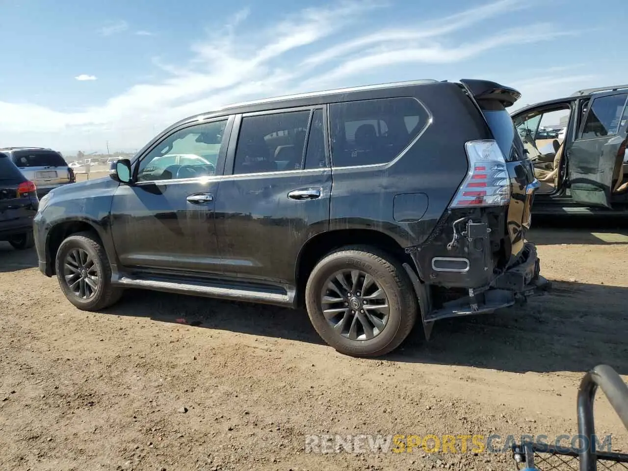 2 Фотография поврежденного автомобиля JTJAM7BX3L5255841 LEXUS GX 2020