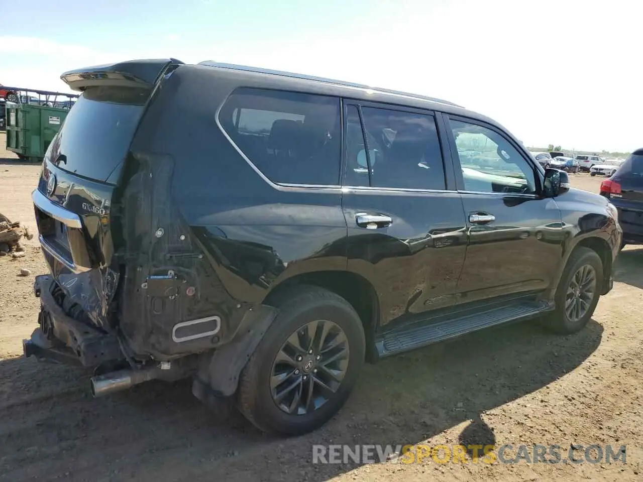 3 Фотография поврежденного автомобиля JTJAM7BX3L5255841 LEXUS GX 2020