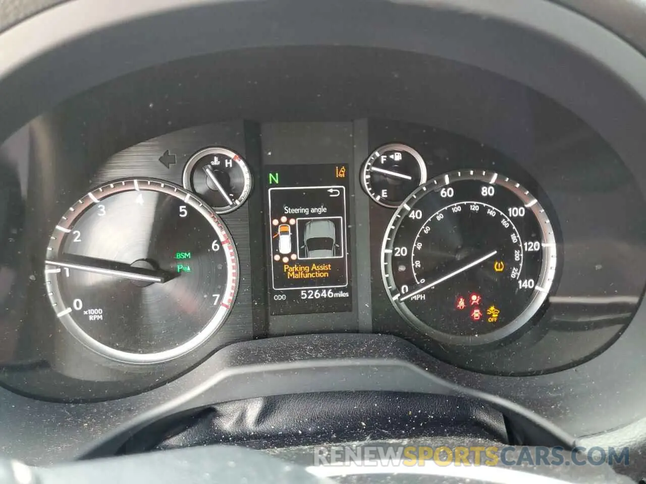 9 Фотография поврежденного автомобиля JTJAM7BX4L5262958 LEXUS GX 2020