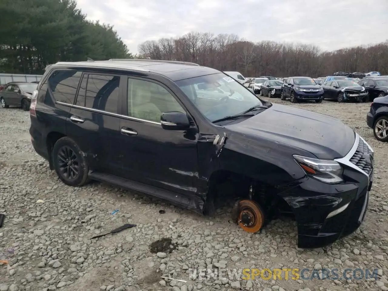 4 Photograph of a damaged car JTJAM7BX4L5267142 LEXUS GX 2020